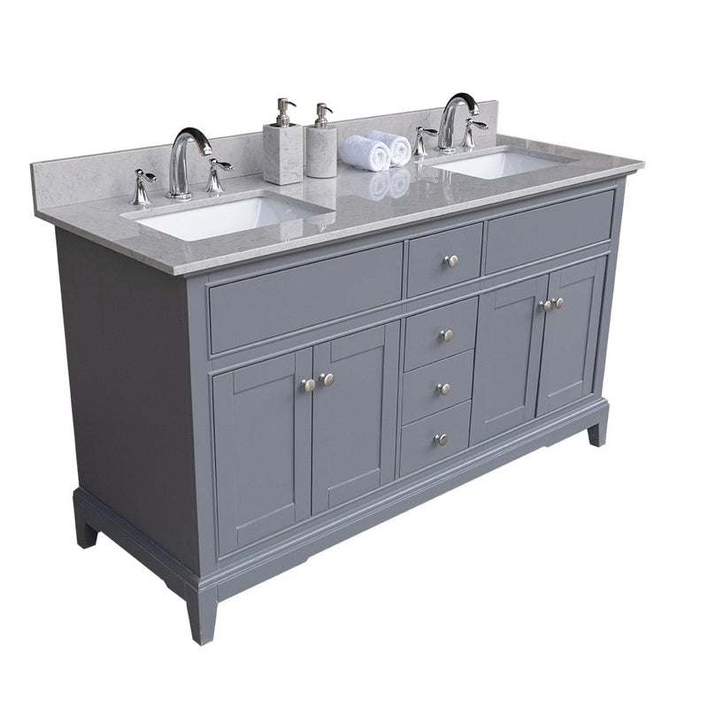 lightning white engineered stone vanity top side backsplash