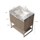 Yolan 30" Bathroom Vanity & Sink