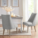 Winfield - Upholstered Dining Chair (Set of 2) - Light Gray by Unique Piece Furniture