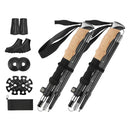 Hiking Trekking Poles with Adjustable Aluminum Shaft by LJGDeals