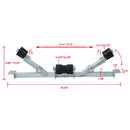 Heavy Duty Boat Trailer Support Bracket with Keel Rollers by HouseOfZazla