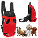 Dog Carrier Backpack Legs Out Front Pet Backpack Carrier Travel Bag Adjustable Shoulder Straps for Hiking Camping Shopping Biking