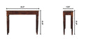 Turned Legs Drawer Console Table by HouseOfZazla