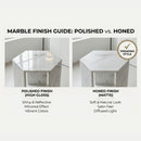 Modern Minimalist Hexagon Side Table by Unique Piece Furniture