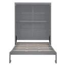Murphy Wall Bed With Shelves, Space Saving