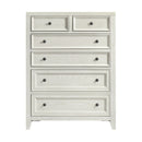 6 Drawer Chest With Knobs And Smooth Slides by HouseOfZazla