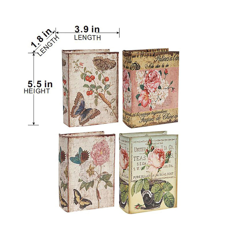 Book Boxes (Set of 4) - Multi, photo 4 of 14