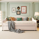 Upholstered Daybed With Light And Trundle by HouseOfZazla