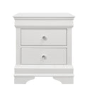 Shaker - Crocodile Metallic Nightstand by Unique Piece Furniture