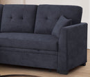 Sectional Sofa Bed - Dark Blue by Unique Piece Furniture