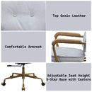Siecross Top Grain Leather Office Chair