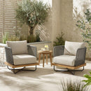 Lucca Outdoor Acacia Wood Chair by HouseOfZazla