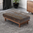 Temzyl - Mid Century Modern Ottoman