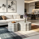 Set of 2 Round Coffee Tables