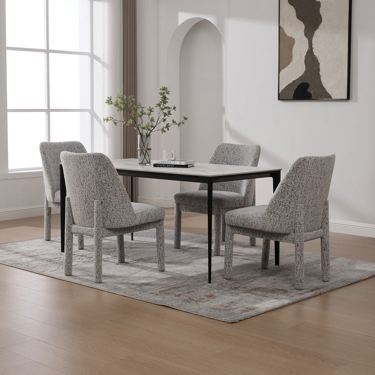 Wide Minimalist Dining Chair, photo 10 of 40