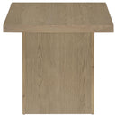 Devar 2-piece Square Cocktail Coffee End Table Set Latte