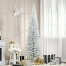 HOMCOM 7' Artificial Pencil Christmas Tree