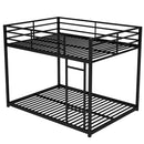 Metal Bunk Bed, Low Bunk Bed With Ladder by Unique Piece Furniture
