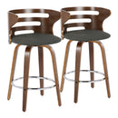 Fixed-Height Counter Stool with Swivel