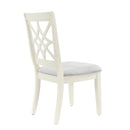 5-Piece 62x35.2inch Extendable Rubber Wood Dining Table Set with X-shape Legs,Console Table with Two 8.8Inch-Wide Flip Lids and Upholstered Dining Chairs, Beige