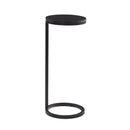 Yancey - Round Accent Table - Antique Bronze