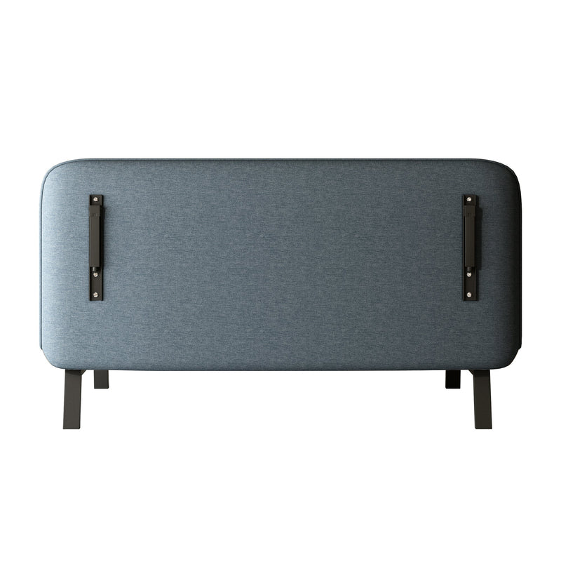 55" Convertible Chair Bed, Tri-Fold Sofa Bed with Adjustable Backrest & Pillow, Leisure Chaise Lounge Couch with Sturdy Steel Frame for Home & Office, Comfortable Sleeper Chair