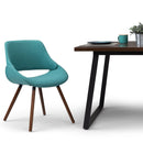 Malden - Upholstered Bentwood Dining Chair by HouseOfZazla