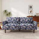 2 Seater Loveseat Sofa With Spacious Seating Area by Unique Piece Furniture