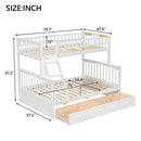 Bunk Bed With Drawers, Convertible Storage Bed by Unique Piece Furniture