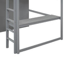 Loft Bed With Built In Wardrobe, Shelves And Drawers by Unique Piece Furniture