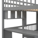 Bunk Bed With Desk, Drawers And Shelves by HouseOfZazla