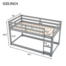 Floor Bunk Bed With Ladder by HouseOfZazla