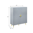 Gaines - High Gloss Accent Cabinet by HouseOfZazla