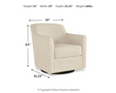 Bradney - Swivel Accent Chair by Unique Piece Furniture