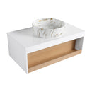Floating Bathroom Vanity With Vessel Sink by HouseOfZazla