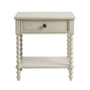 Traditional Durable Nightstand Table With Drawer And Shelf by Unique Piece Furniture