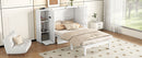Murphy Bed With Shelves, Drawers And USB Ports