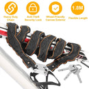 Bike Chain Lock with 3 Keys for Everyday Bicycle Security by LJGDeals