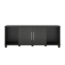 Systembuild Evolution Camberly - Shoe Storage Bench - Black Brown by Unique Piece Furniture