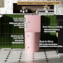 1 Piece Toilet With Tornado Flush, Dual Flush, And ADA Height Comfort Chair by HouseOfZazla