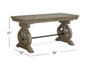 Tinley Park - Writing Desk - Dove Tail Gray by Unique Piece Furniture