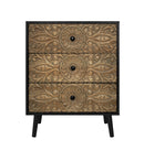 3 Drawer Cabinet, American Furniture,Suitable for bedroom, living room, study