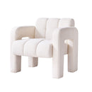 31.10" Boucle Upholstered Accent Chair by Unique Piece Furniture