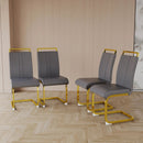 Side Dining Room Chair, Padded Seat High Back by Unique Piece Furniture
