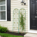 Metal Garden Trellis Rustproof Trellis For Climbing Plant Outdoor Flower Support by HouseOfZazla