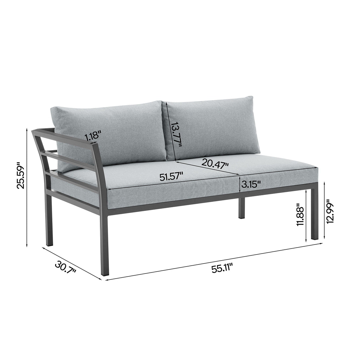 Sunnyside - 5 Piece Outdoor Conversation Set, photo 5 of 40