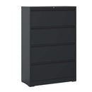 Lateral File Cabinet, Heavy Duty Filing Holds Letter/Legal/A4 Files