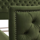 Marcella - Upholstered Shelter Headboard Bed Set by Unique Piece Furniture