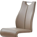 Tony - Dining Chairs (Set of 2) - Brown / Beige by HouseOfZazla