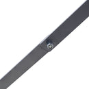 Wall-Mounted Folding Tire Storage, 30.5 To 50.5" Wide, Supports 300 Pounds - Silver by HouseOfZazla